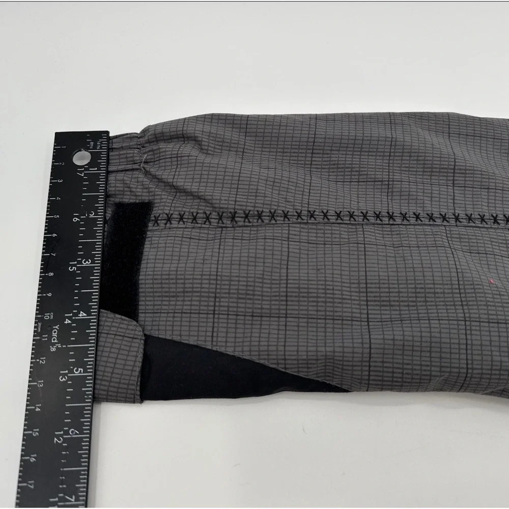 Columbia Omni-Tech Interchange Jacket Women S Grey Black Grid‎ Waterproof